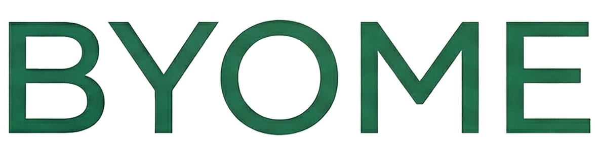 BYOME brand lockup